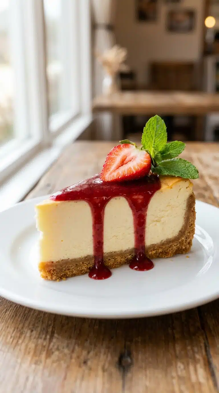 STRAWBERRY CHEESECAKE
