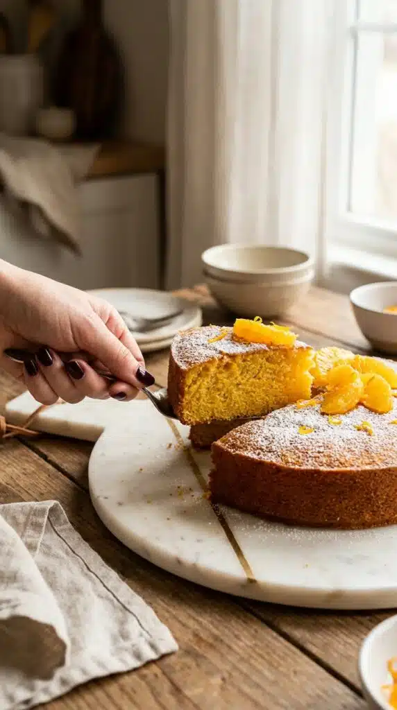 Soft and Fluffy Orange Cake