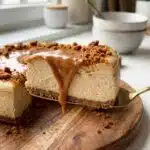NO-OVEN BISCOFF CHEESECAKE