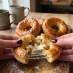 Caramel Apple Puff Pastry Rings