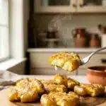 Air Fryer Smashed Potato Medallions