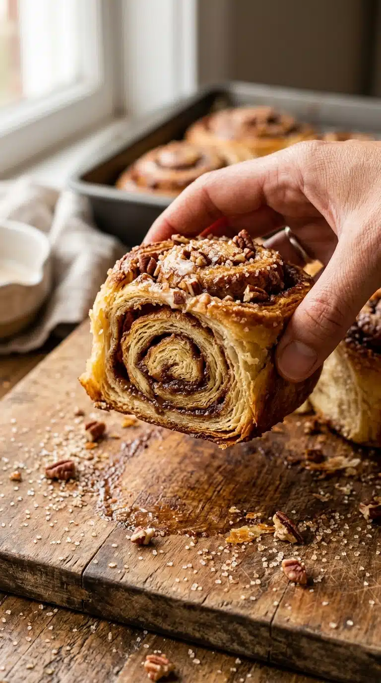 Salted Caramel Pecan Sticky Buns