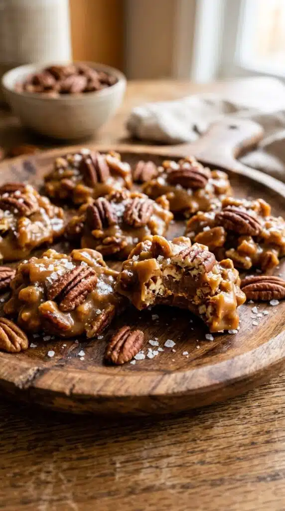Sea Salt Pecan Pralines