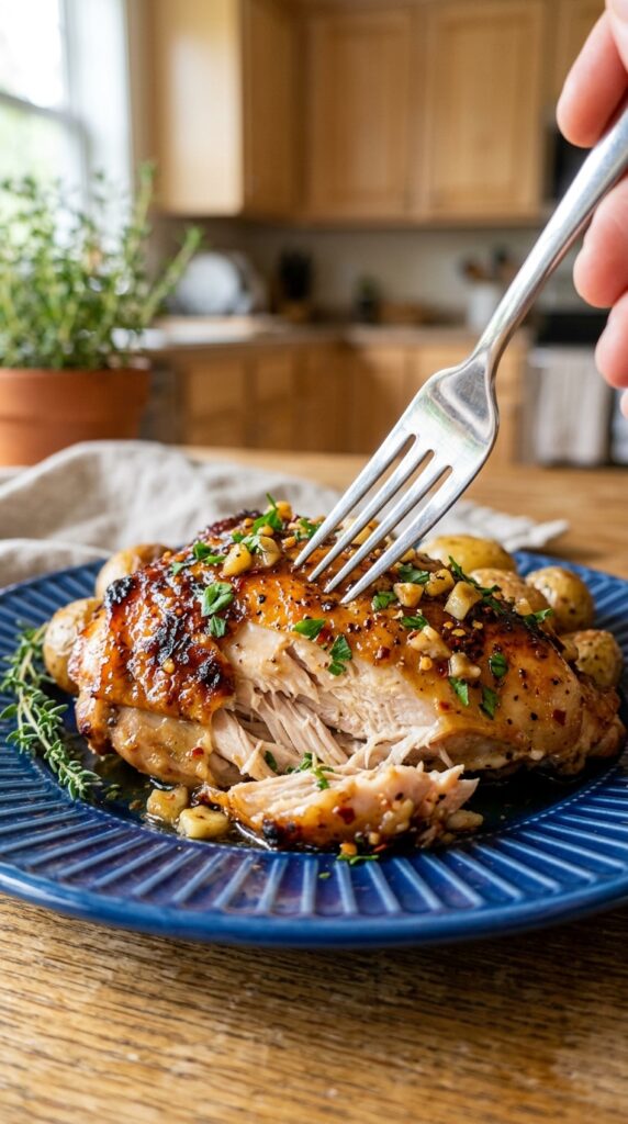 Honey Garlic Italian Dressing Baked Chicken