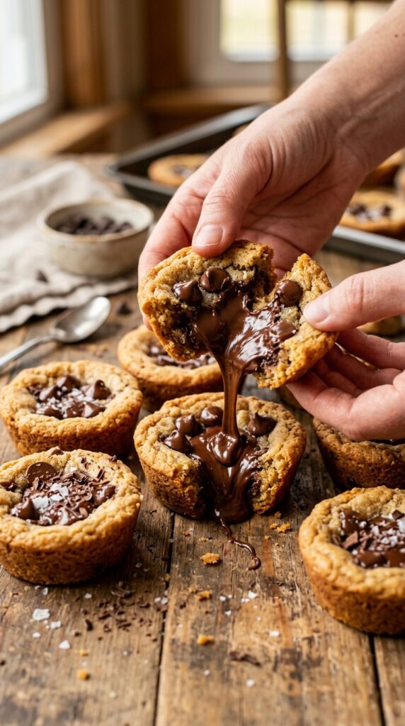 Pull-Apart Brookie Cups