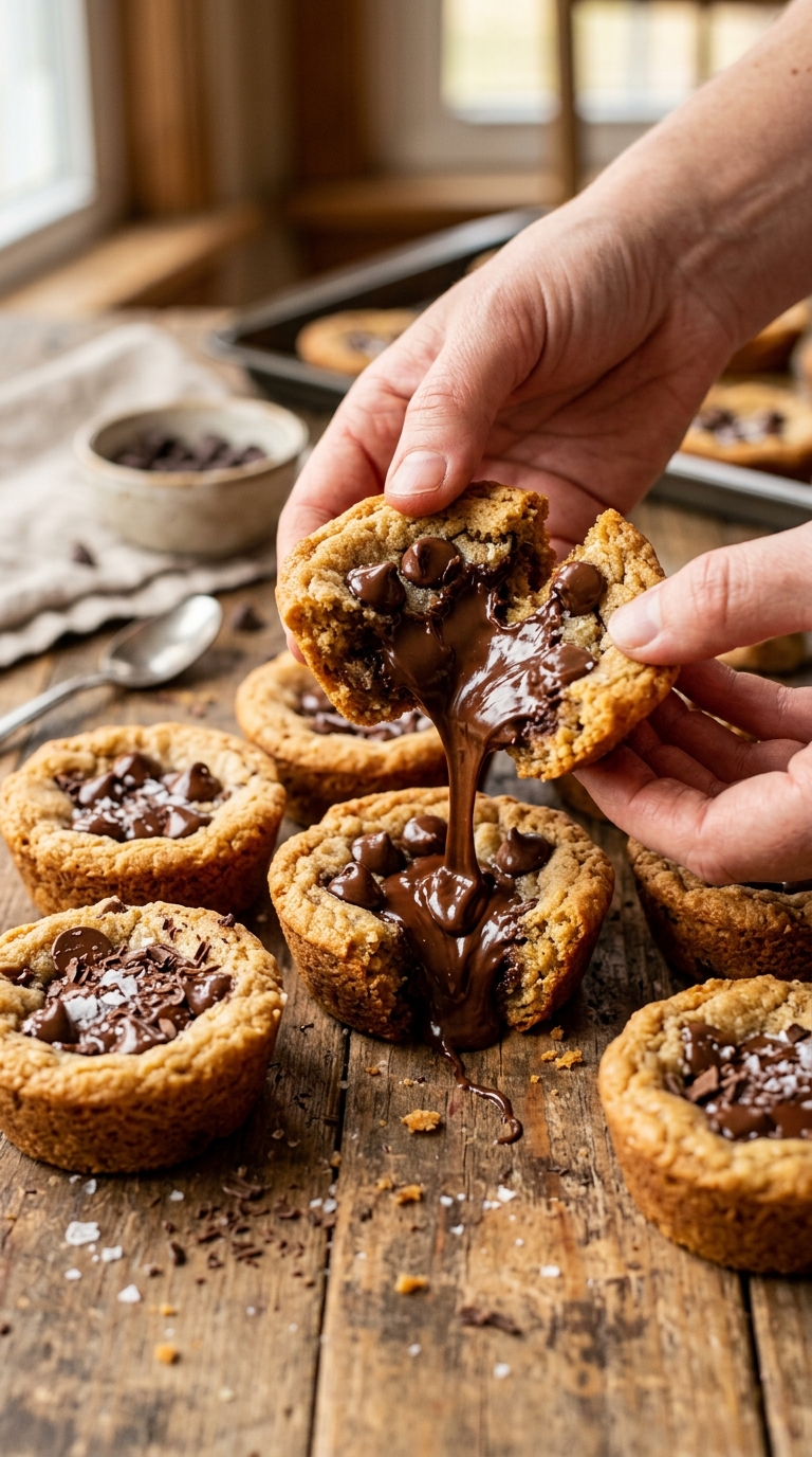 Pull-Apart Brookie Cups