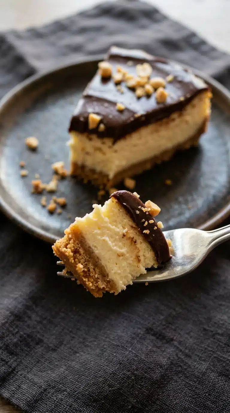 Snickers Cheesecake Bars