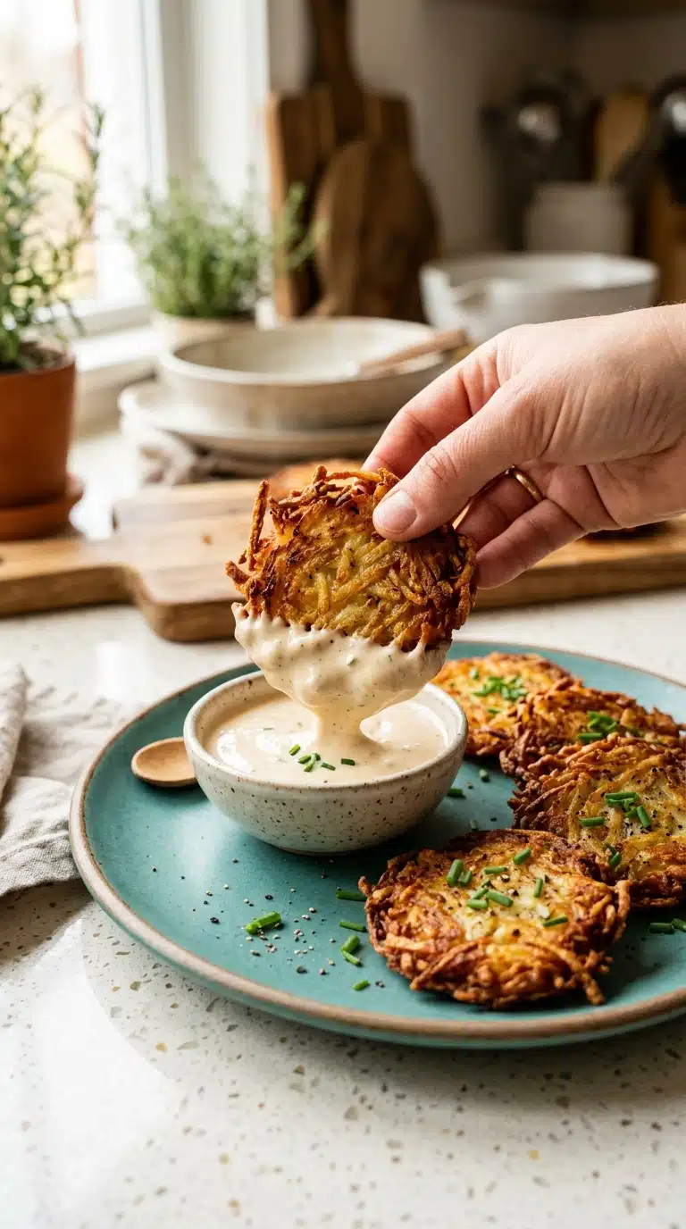 Crispy Stuffed Cheesy Potato Patties
