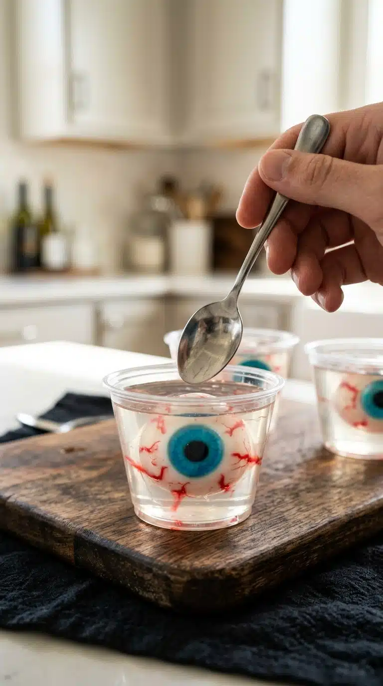 Floating Eyeball Jell-O Shots