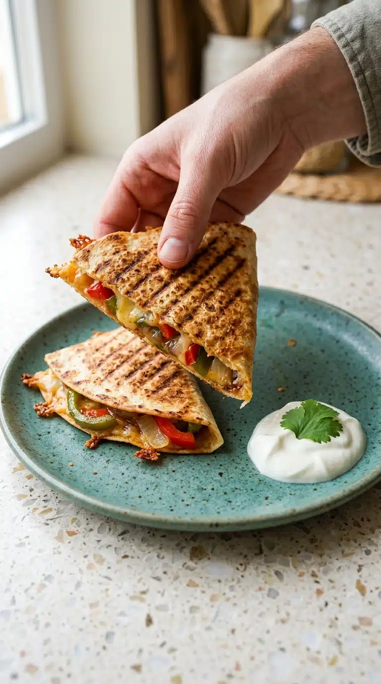 Chicken Fajita Quesadillas