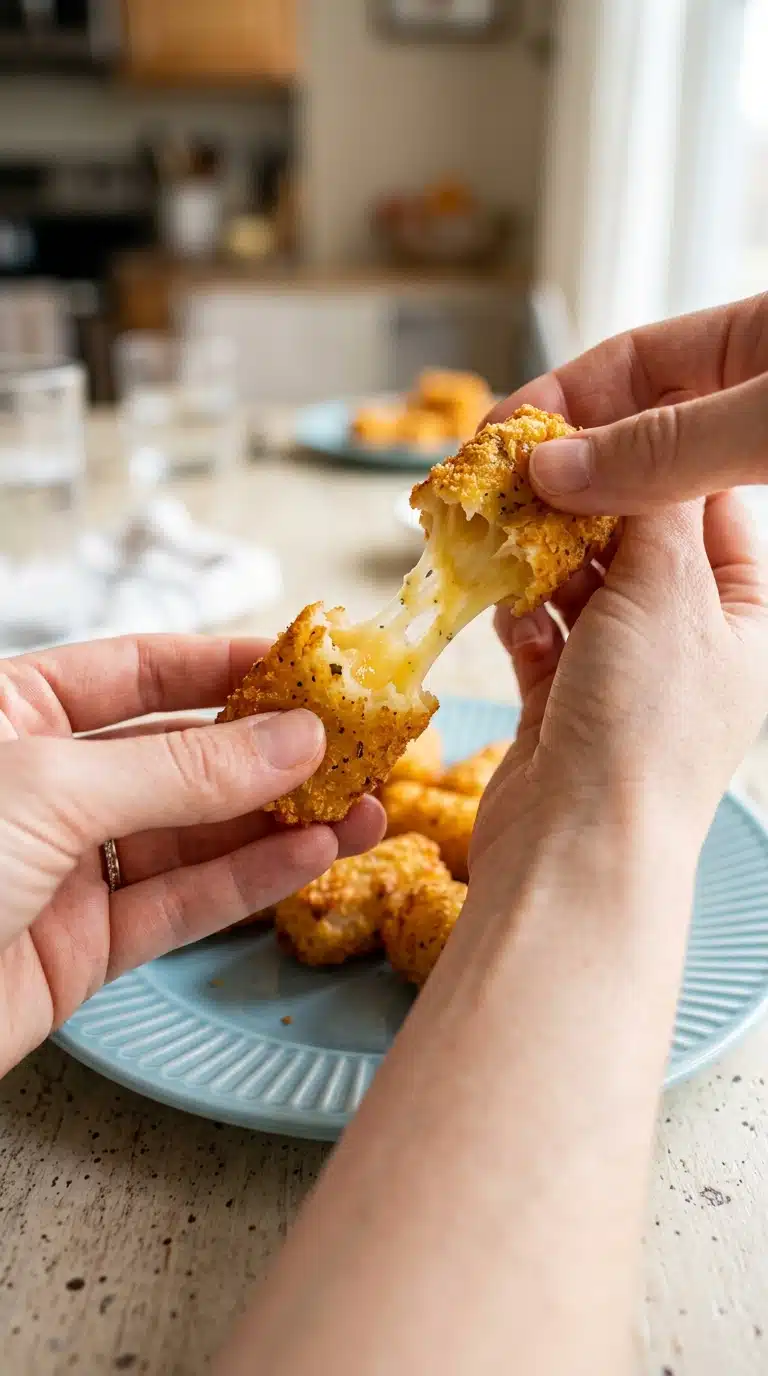 Crispy Cheesy Potato Tots