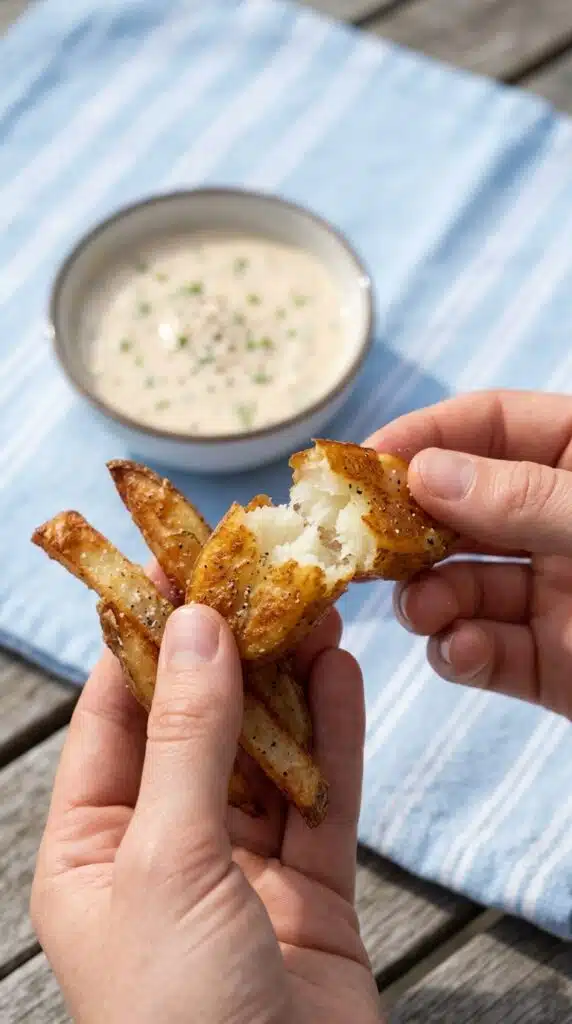 Crispy Mashed Potato Sticks