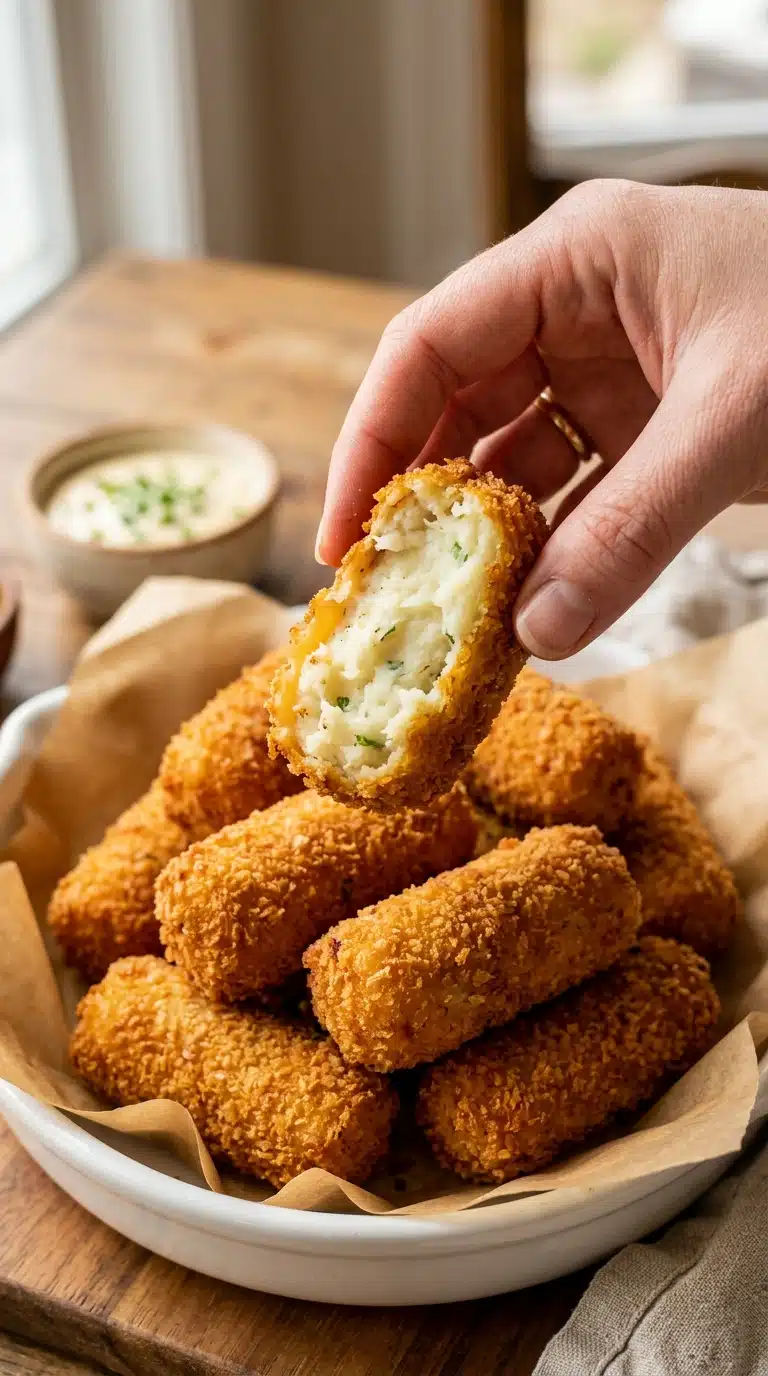 Crispy Potato Croquettes