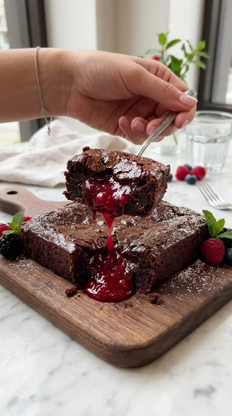 Dark Chocolate & Strawberry Center Bars