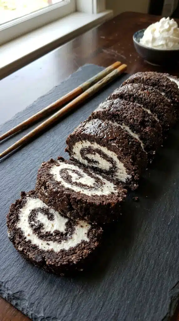 2-Ingredient Oreo Sushi Roll