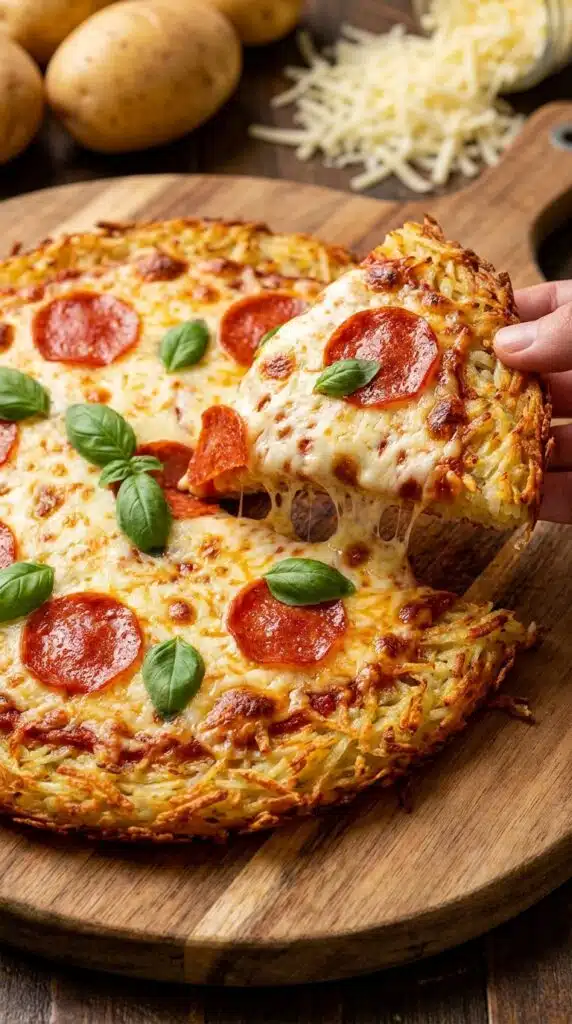 Potato Crust (Crispy Potato Crust Pizza)