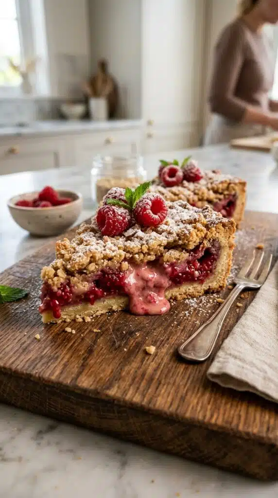 White Chocolate & Raspberry Bars