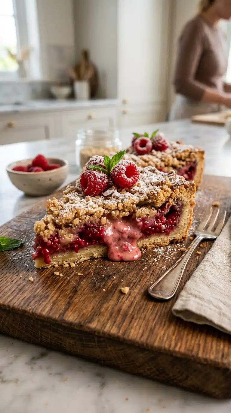 White Chocolate & Raspberry Bars