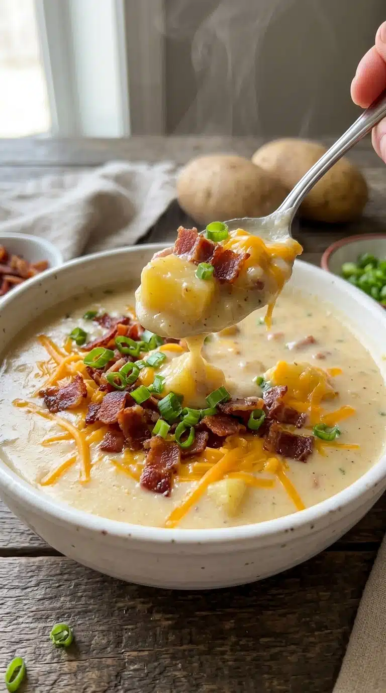 LOADED BAKED POTATO SOUP