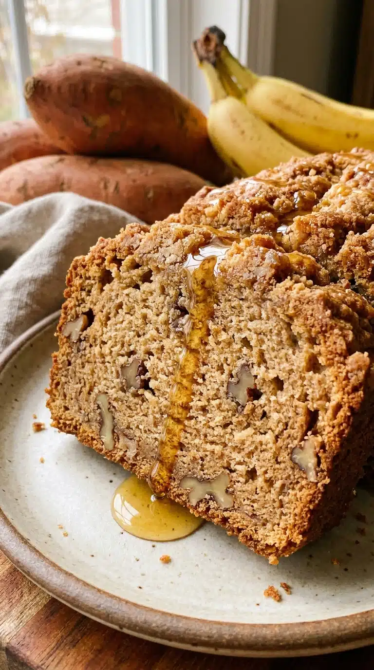 Sweet Potato Banana Bread